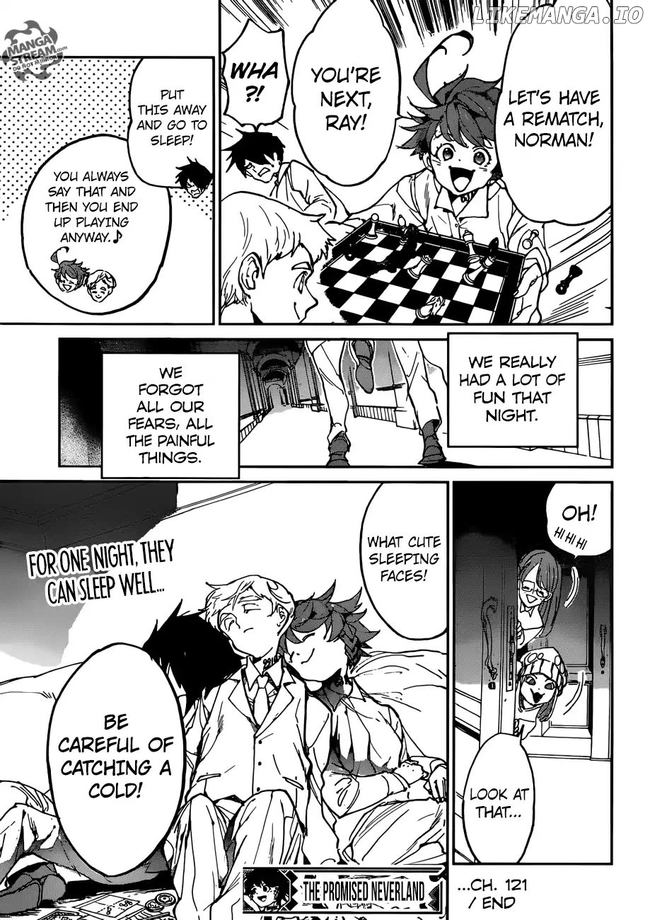 Yakusoku No Neverland chapter 121 - page 20