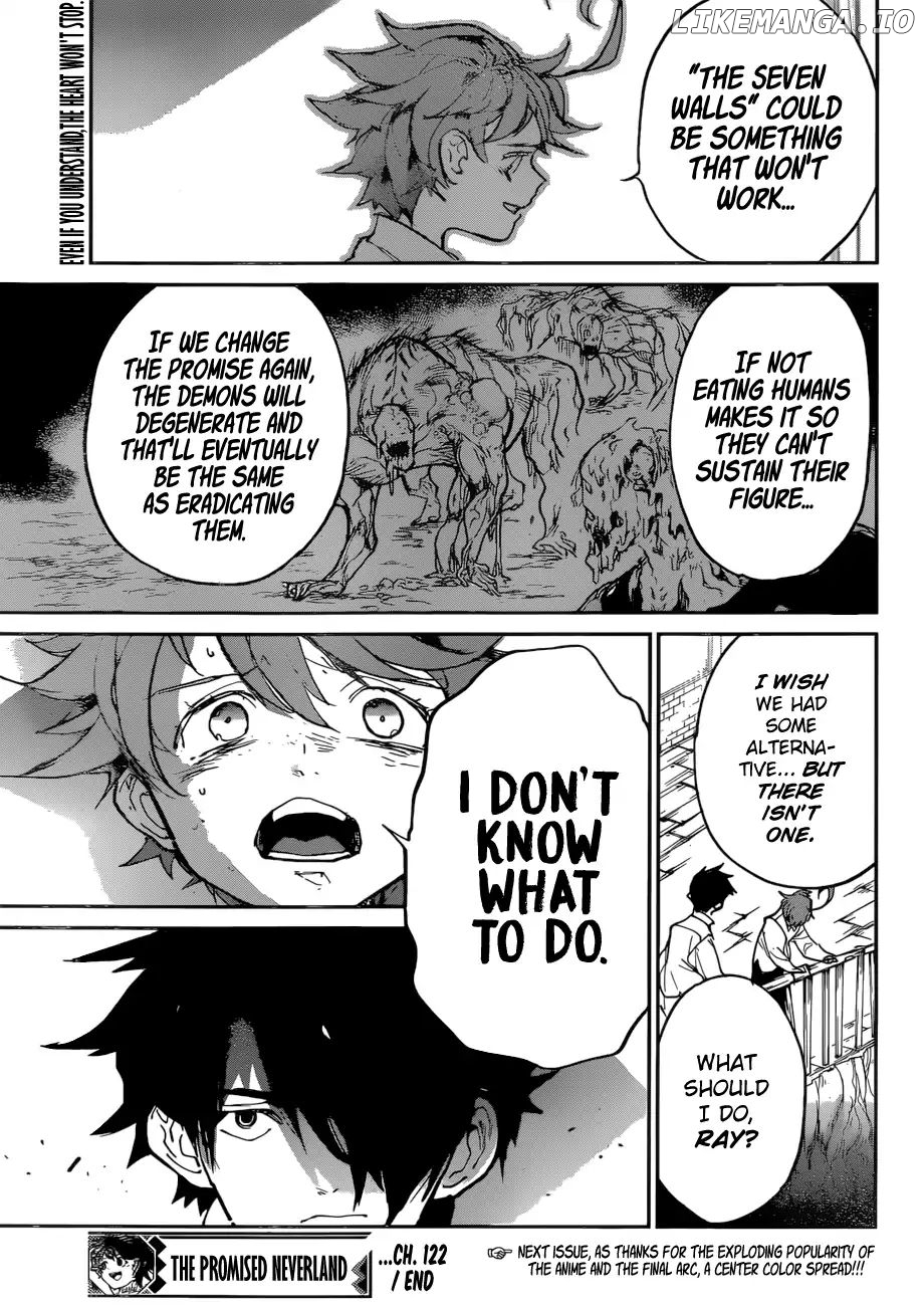 Yakusoku No Neverland chapter 122 - page 20