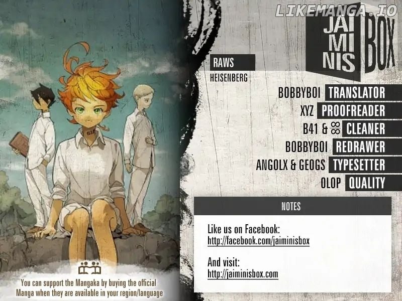 Yakusoku No Neverland chapter 123 - page 2