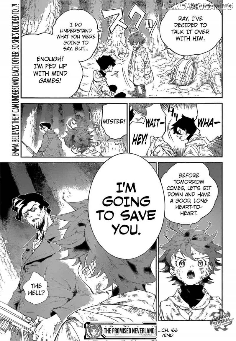 Yakusoku No Neverland chapter 63 - page 18
