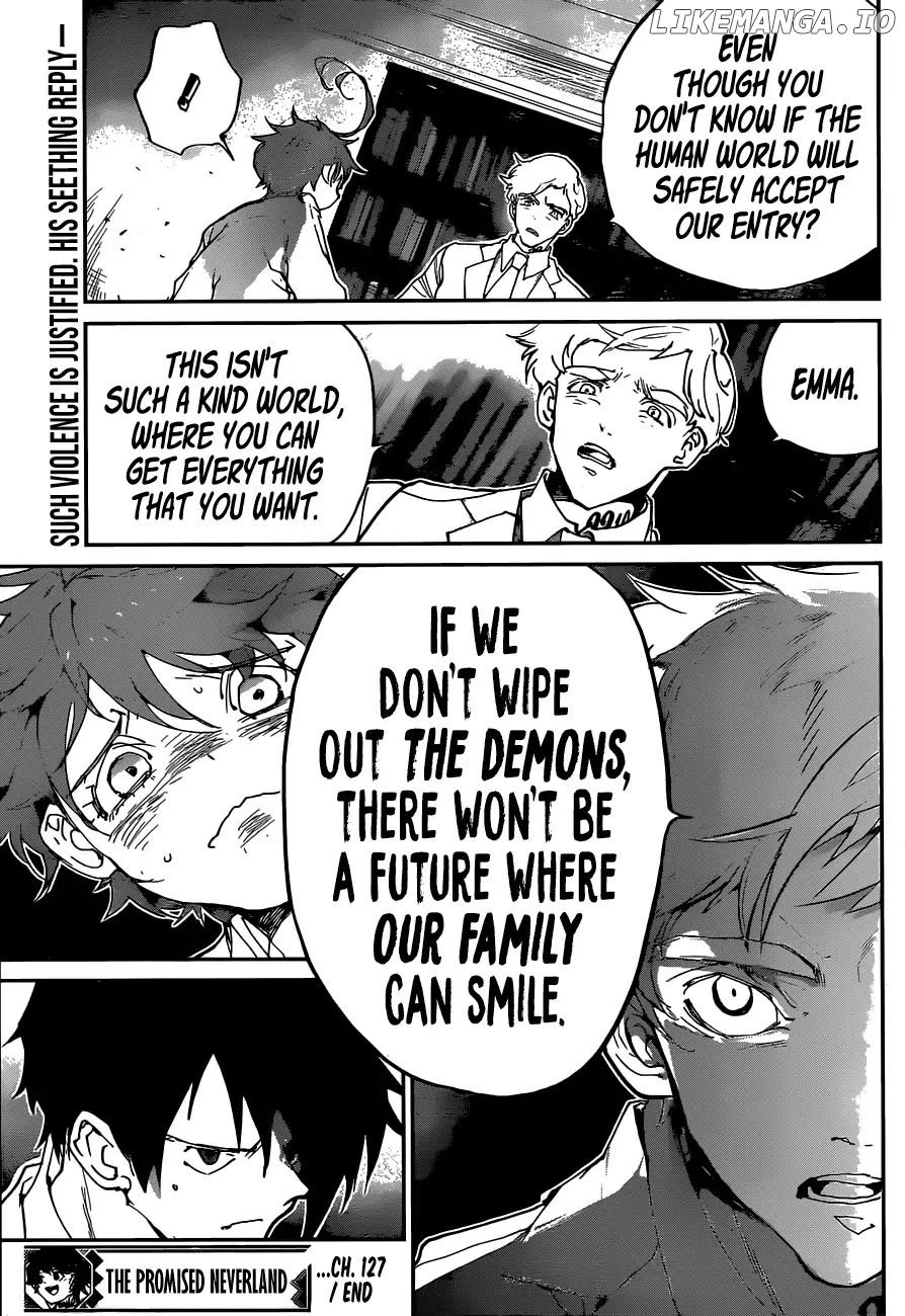 Yakusoku No Neverland chapter 127 - page 20