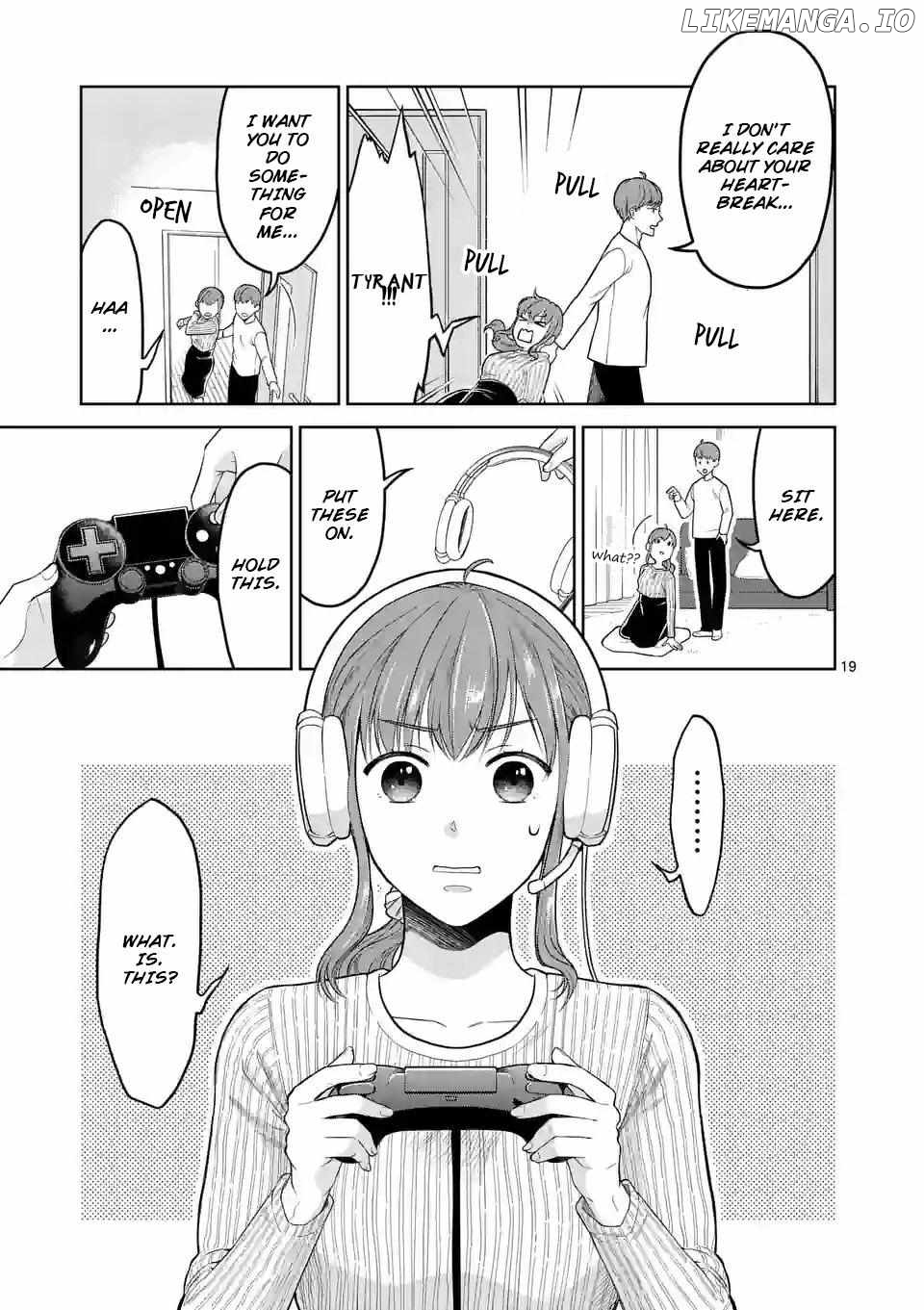 Tsuitenai Game Jikkyousha wa Akogare no Hito ni Kakinsareru Chapter 1 - page 19