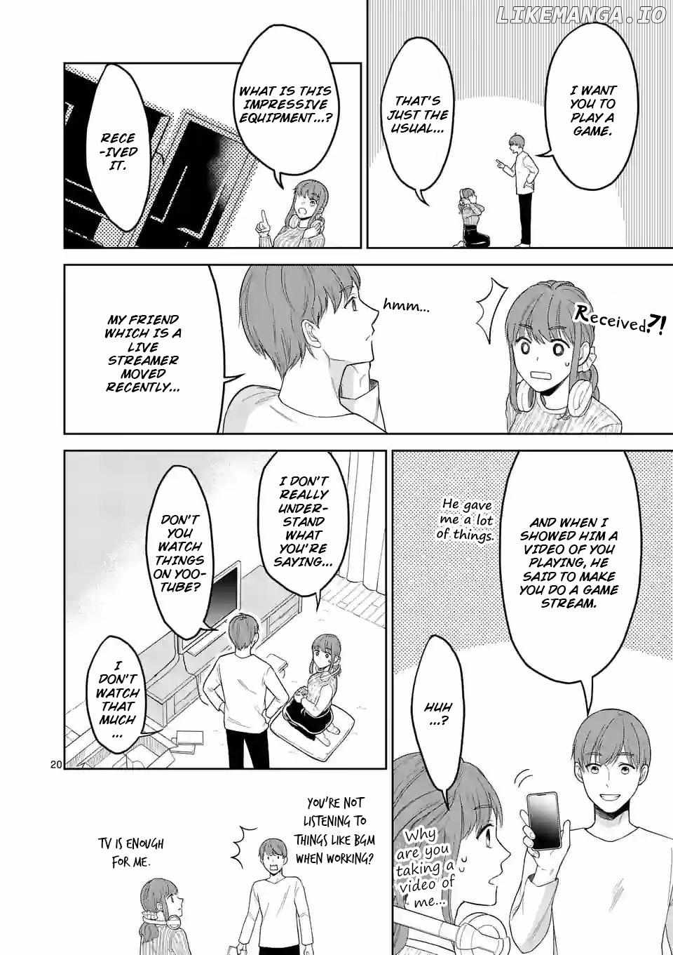 Tsuitenai Game Jikkyousha wa Akogare no Hito ni Kakinsareru Chapter 1 - page 20
