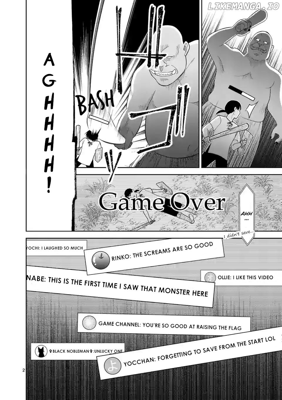 Tsuitenai Game Jikkyousha wa Akogare no Hito ni Kakinsareru Chapter 2 - page 2
