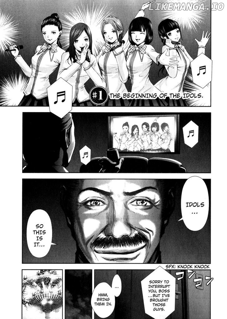 Back Street Girls - Washira Idol Hajimemashita. chapter 1 - page 2
