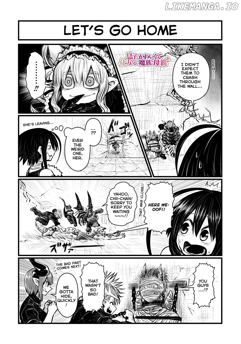 Musuko ga Kawaikute Shikataganai Mazoku no Hahaoya chapter 174 - page 2