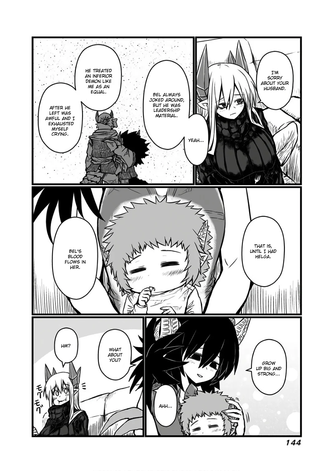 Musuko ga Kawaikute Shikataganai Mazoku no Hahaoya Chapter 93 - page 2