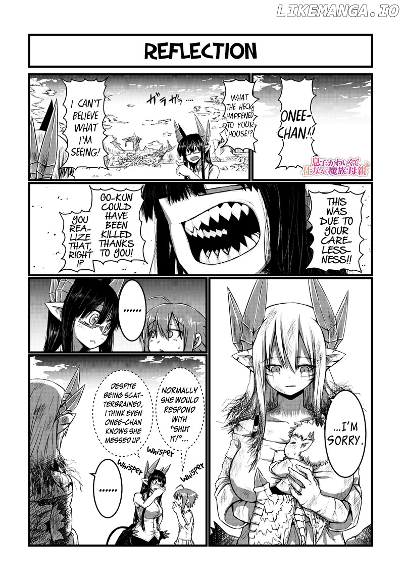 Musuko ga Kawaikute Shikataganai Mazoku no Hahaoya Chapter 13 - page 4