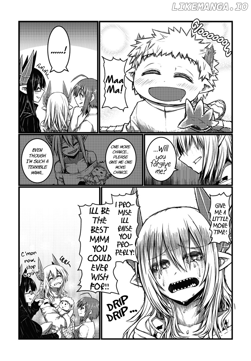 Musuko ga Kawaikute Shikataganai Mazoku no Hahaoya Chapter 13 - page 9