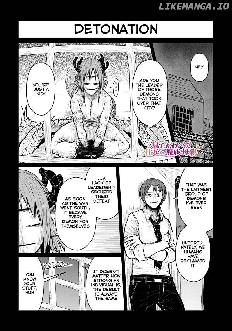 Musuko ga Kawaikute Shikataganai Mazoku no Hahaoya Chapter 164 - page 2