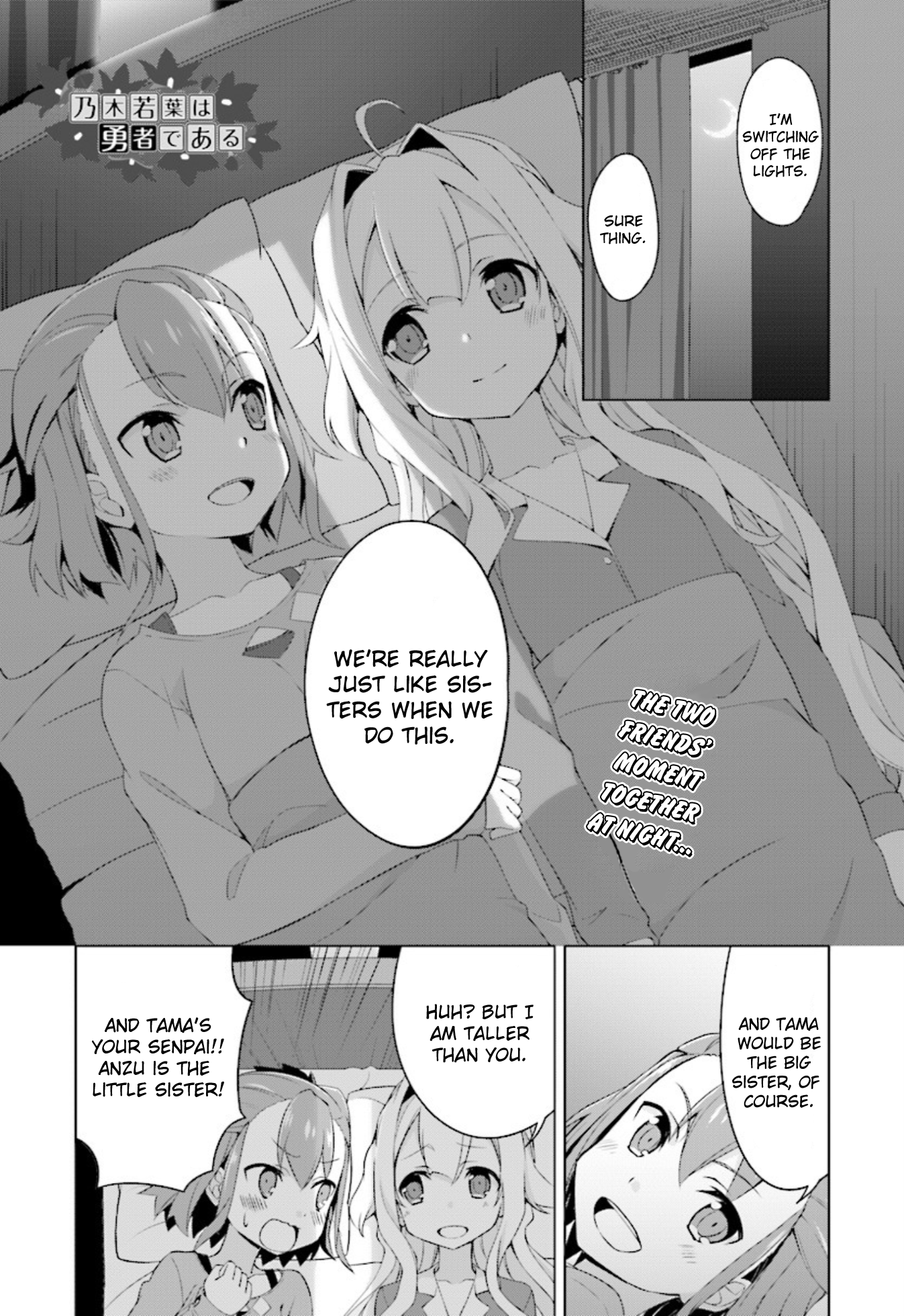 Nogi Wakaba wa Yuusha de Aru chapter 13 - page 1