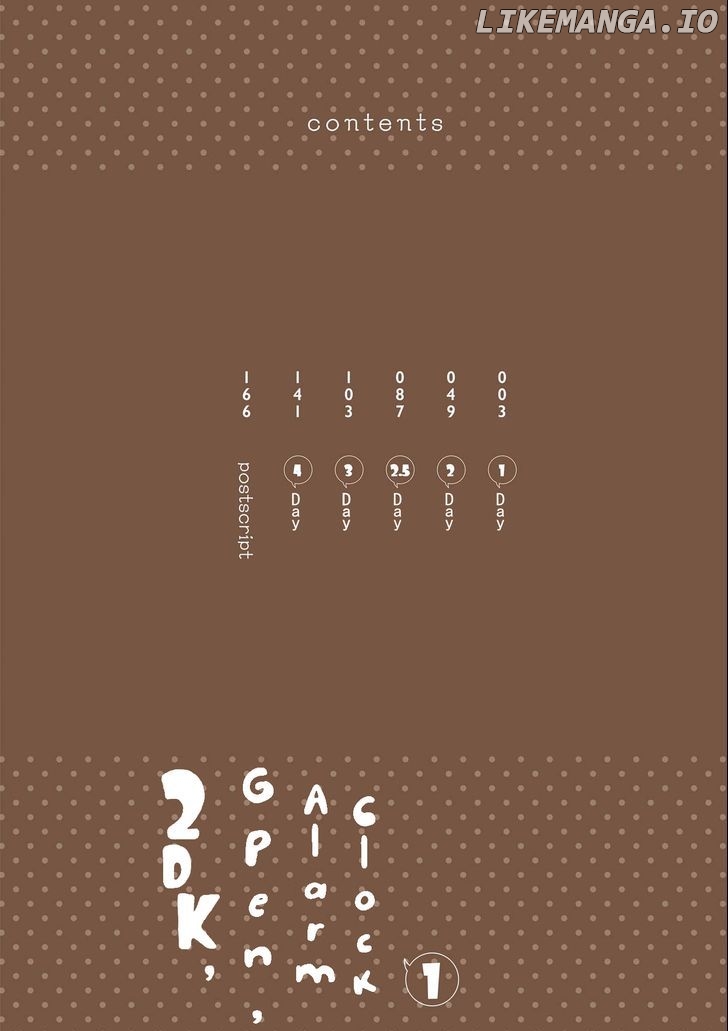 2DK, G Pen, Mezamashi Tokei. chapter 1 - page 6