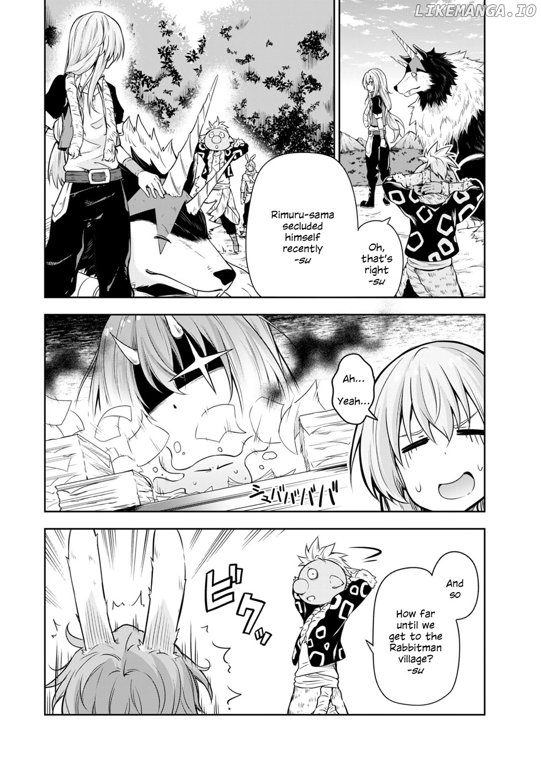 tensei shitara slime datta ken: the ways of strolling in the demon country chapter 36 - page 2