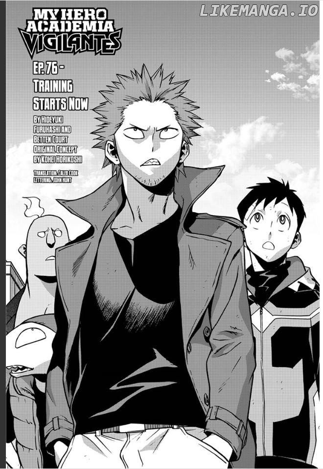 Vigilante: Boku no Hero Academia Illegals chapter 76 - page 1