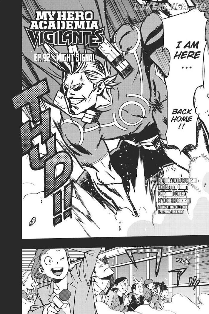 Vigilante: Boku no Hero Academia Illegals chapter 92 - page 2