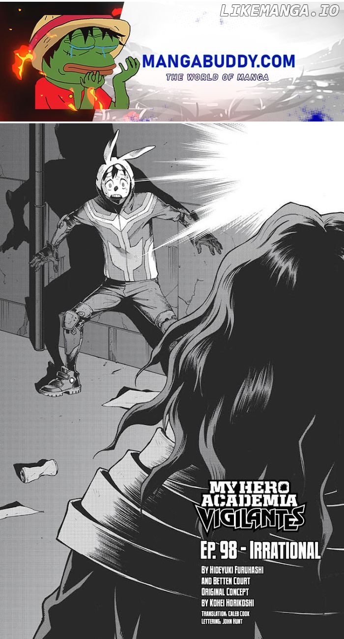Vigilante: Boku no Hero Academia Illegals chapter 98 - page 1