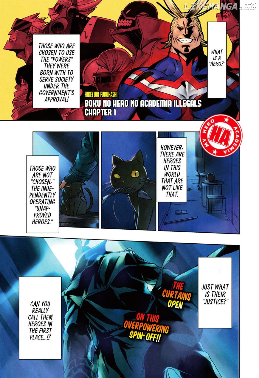 Vigilante: Boku no Hero Academia Illegals chapter 1 - page 2