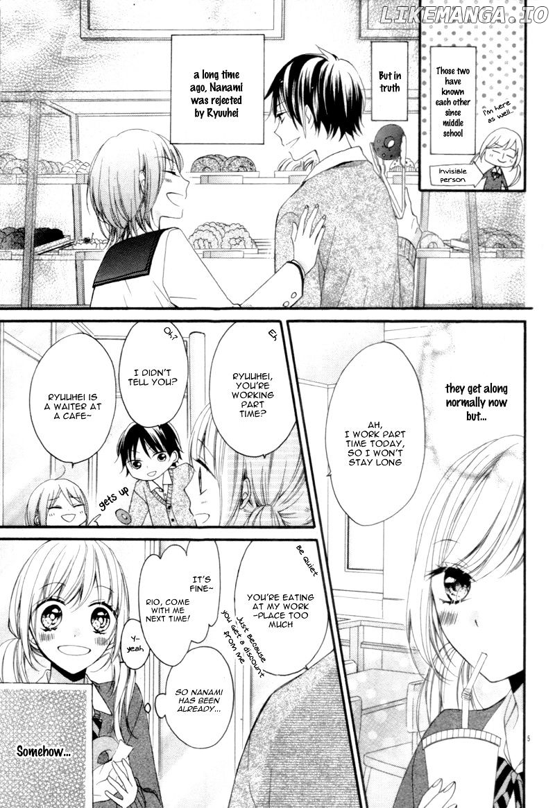 Amakute Zurui Wana no Naka chapter 3.6 - page 10