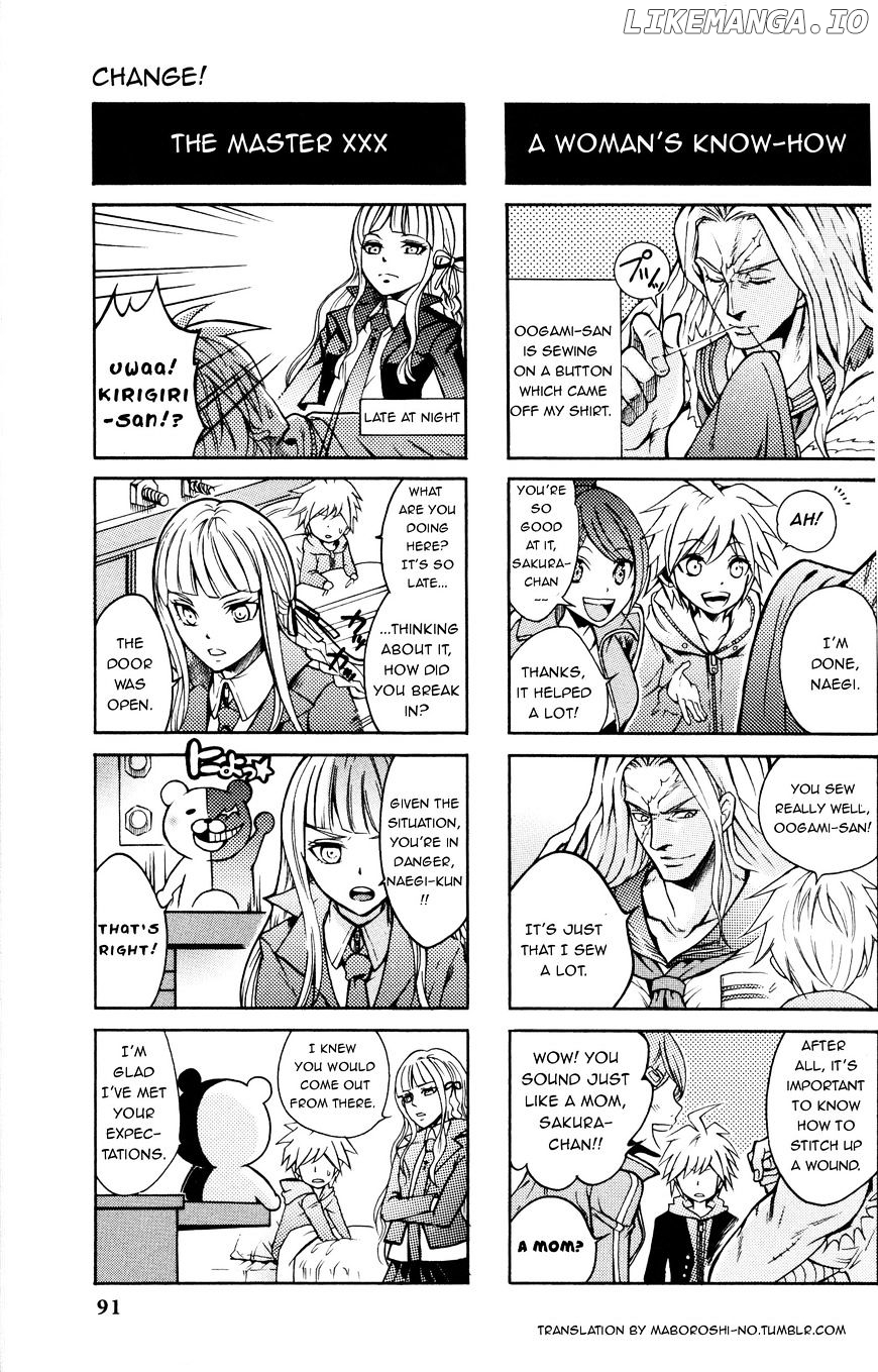 Danganronpa - Academy of Hope and High School of Despair 4-koma Kings chapter 15 - page 2