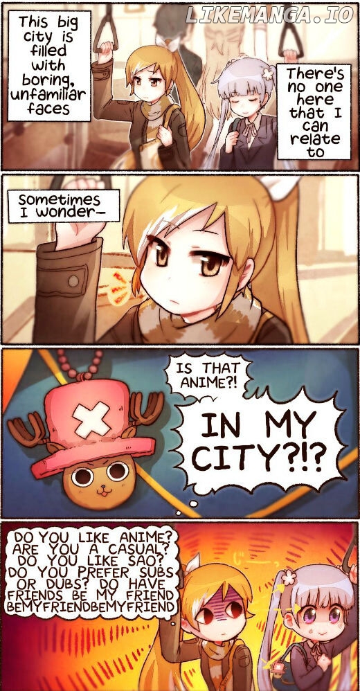 The Daily Life of Crunchyroll-Hime chapter 5 - page 1