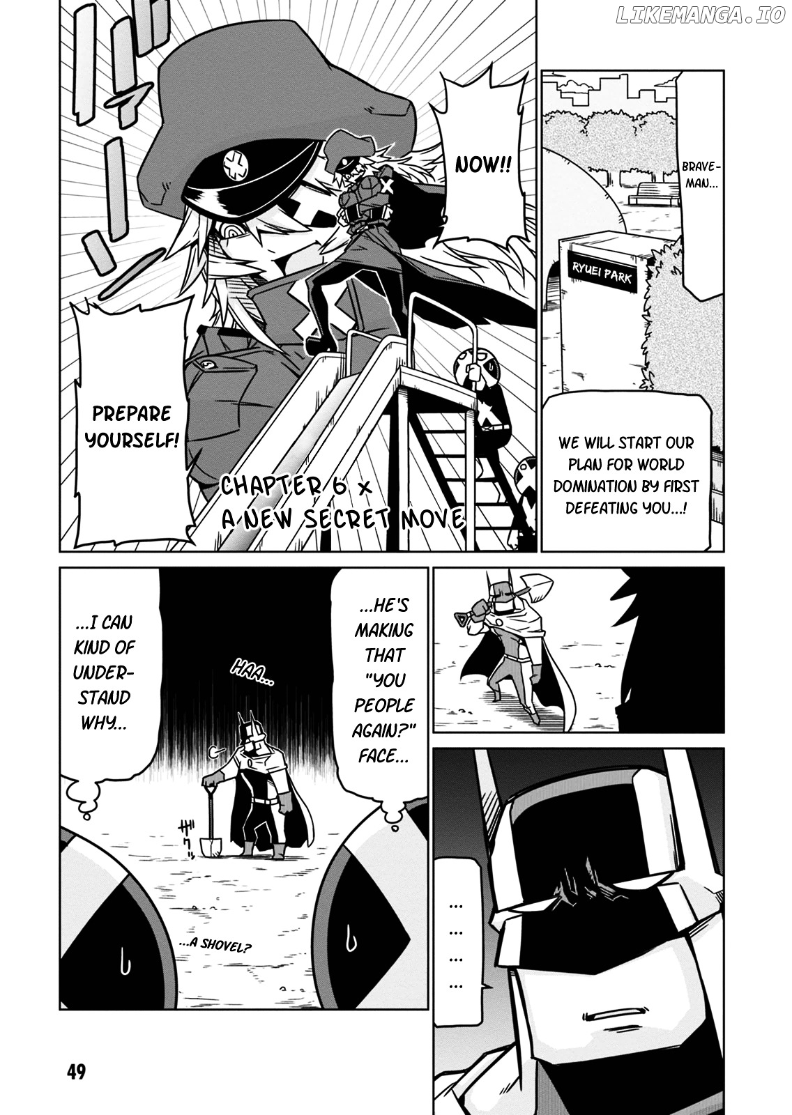 Zannen Jokanbu Black General-san chapter 6 - page 1