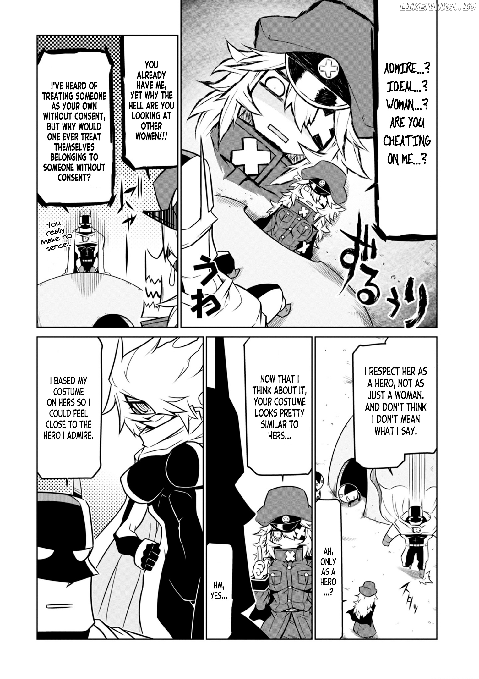 Zannen Jokanbu Black General-san chapter 70 - page 3