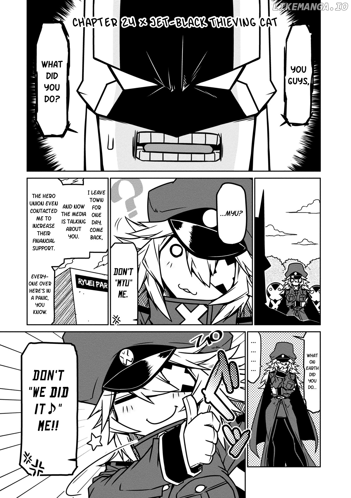 Zannen Jokanbu Black General-san chapter 24 - page 1