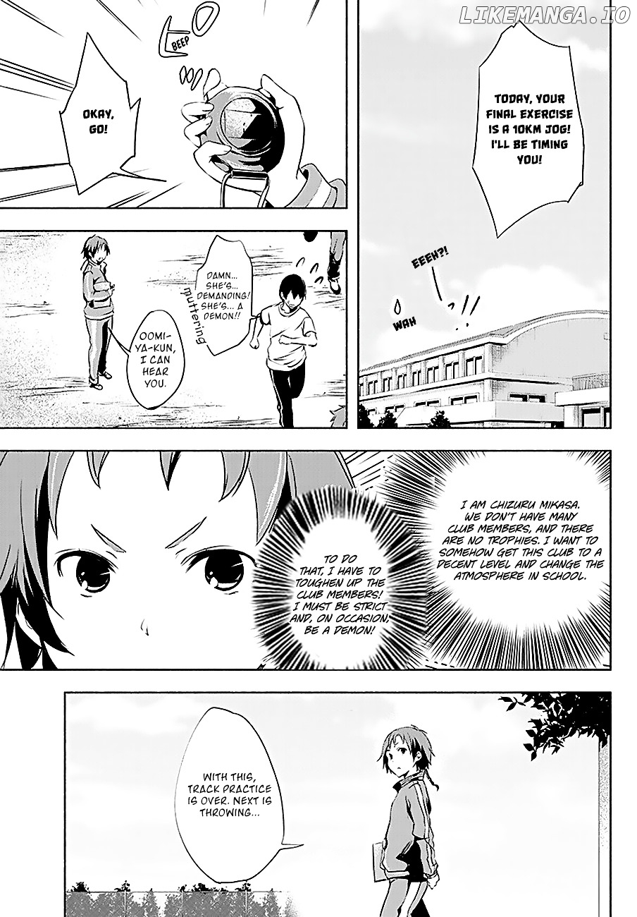 Yuizaki-San Ha Nageru! chapter 3 - page 4