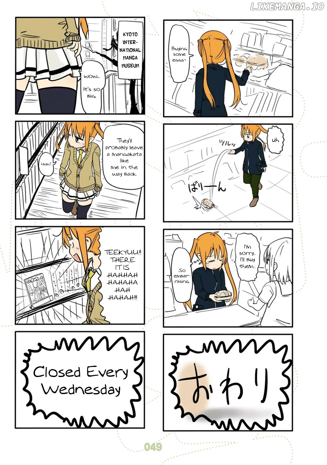 Jibun ga Twintail no Kawaii Onnanoko da to Omoikonde, Kyou no Dekigoto wo 4koma ni Suru chapter 22 - page 2