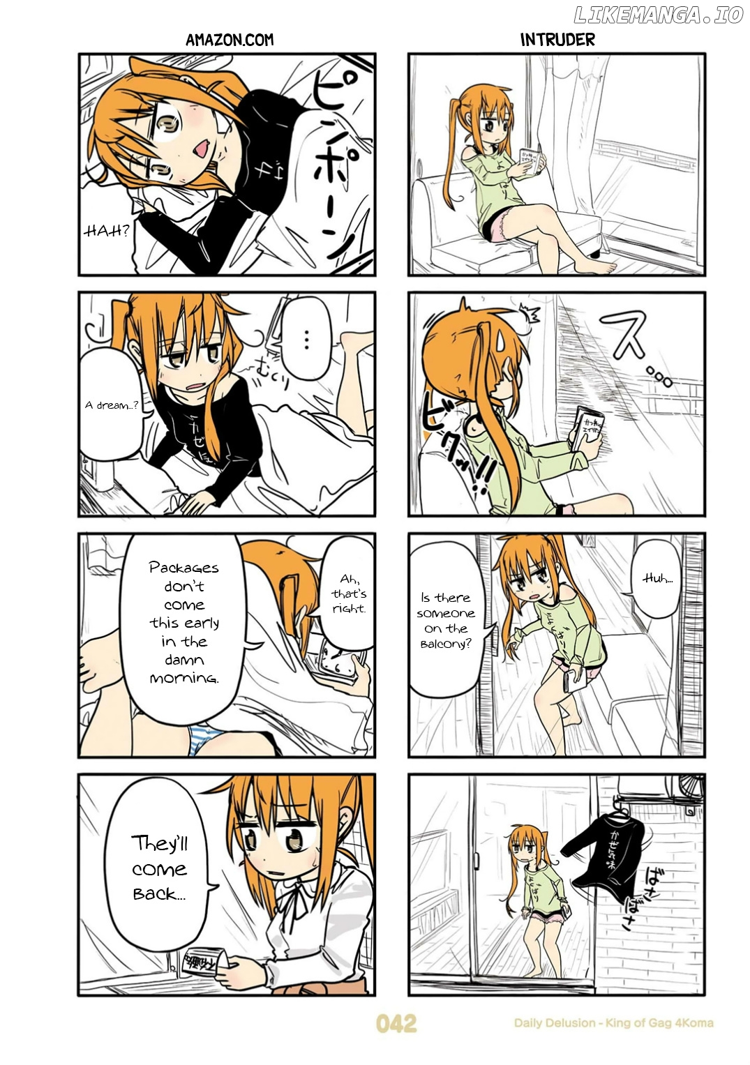 Jibun ga Twintail no Kawaii Onnanoko da to Omoikonde, Kyou no Dekigoto wo 4koma ni Suru chapter 21 - page 2