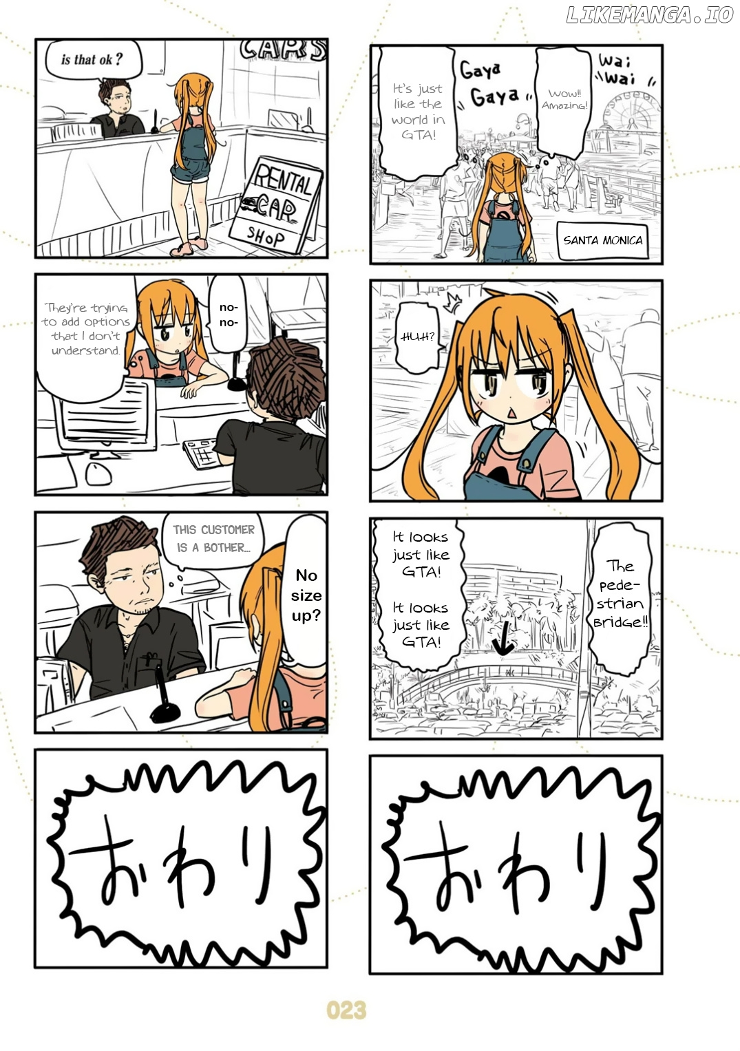 Jibun ga Twintail no Kawaii Onnanoko da to Omoikonde, Kyou no Dekigoto wo 4koma ni Suru chapter 20 - page 3