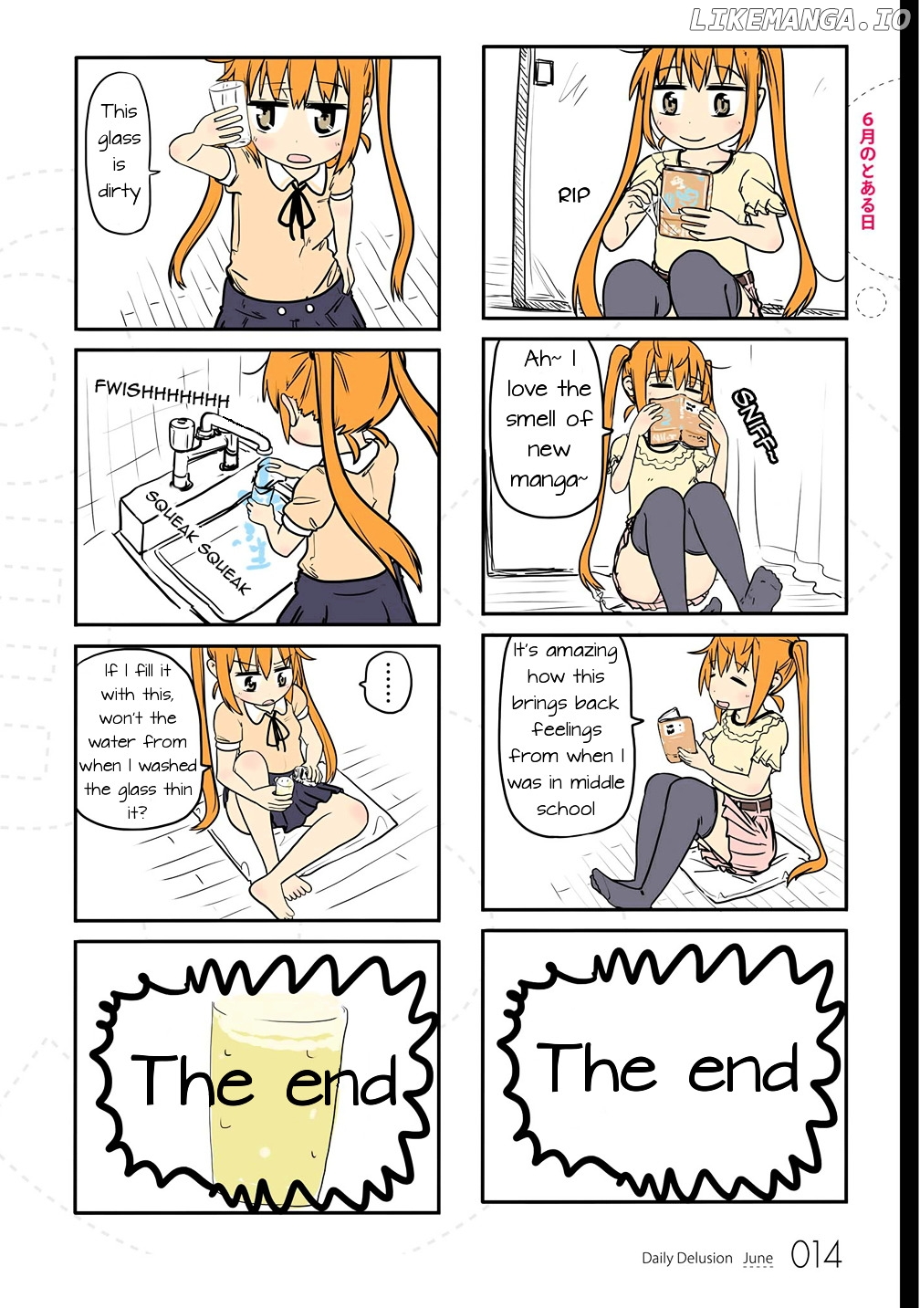 Jibun ga Twintail no Kawaii Onnanoko da to Omoikonde, Kyou no Dekigoto wo 4koma ni Suru chapter 2 - page 3