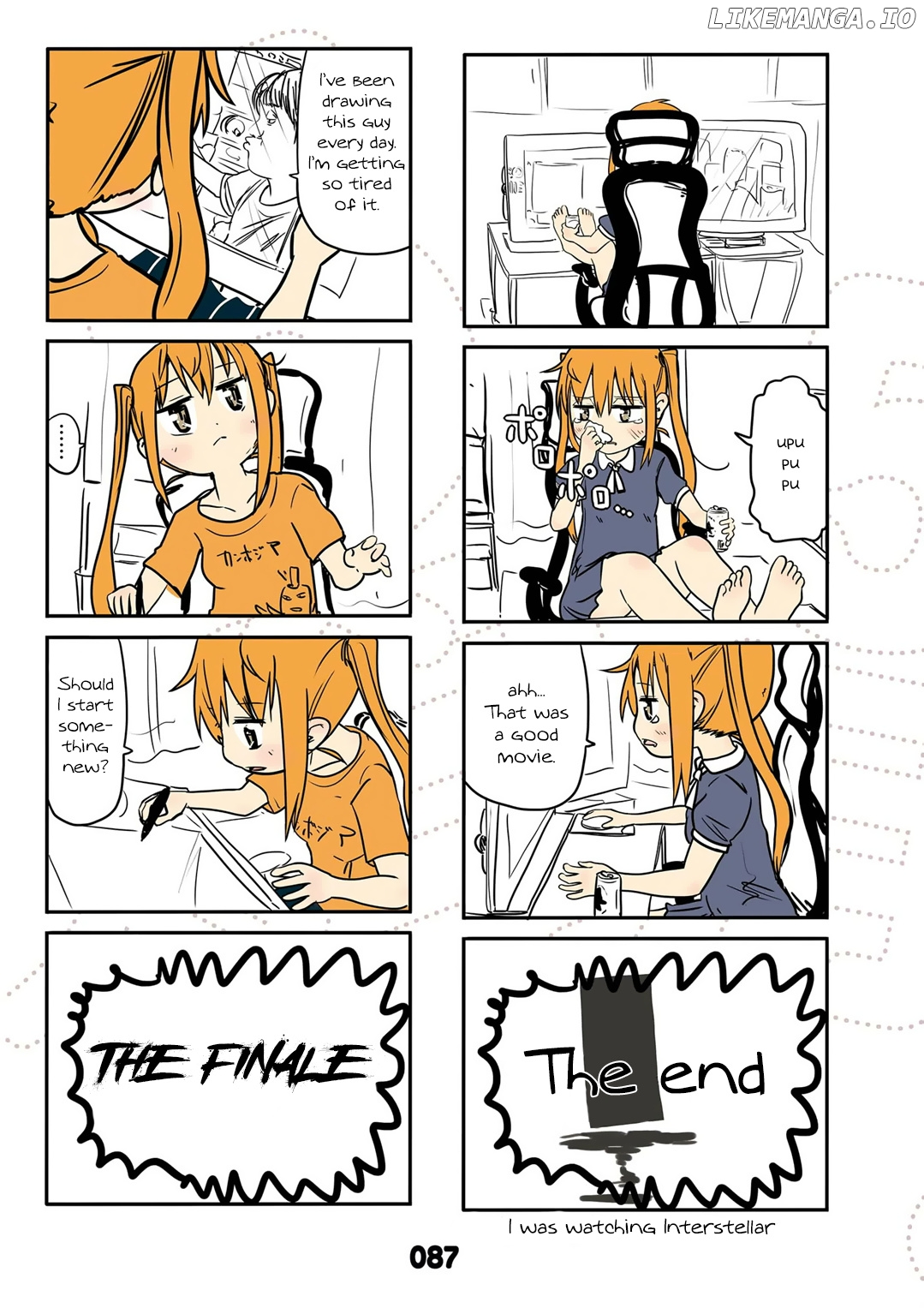 Jibun ga Twintail no Kawaii Onnanoko da to Omoikonde, Kyou no Dekigoto wo 4koma ni Suru chapter 17 - page 3