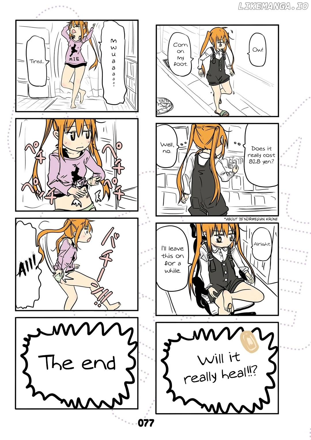 Jibun ga Twintail no Kawaii Onnanoko da to Omoikonde, Kyou no Dekigoto wo 4koma ni Suru chapter 16 - page 7