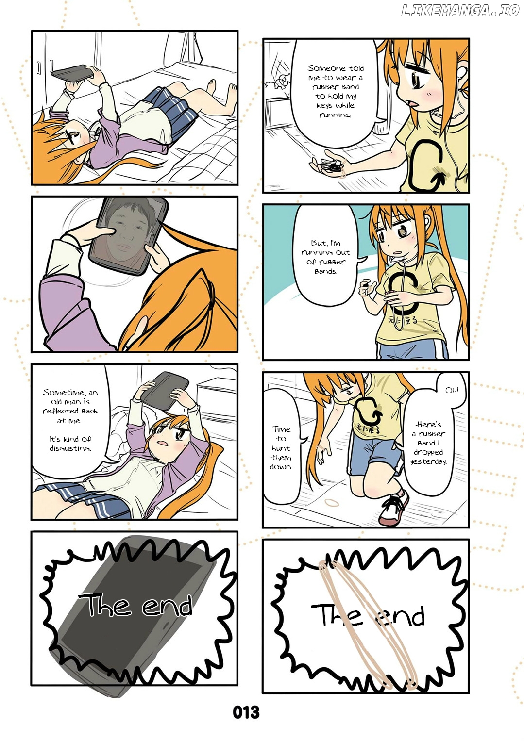 Jibun ga Twintail no Kawaii Onnanoko da to Omoikonde, Kyou no Dekigoto wo 4koma ni Suru chapter 11.5 - page 2