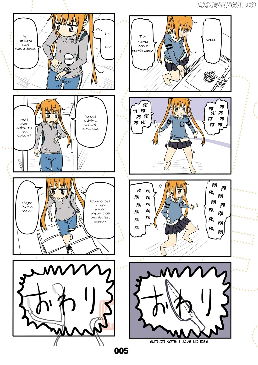 Jibun ga Twintail no Kawaii Onnanoko da to Omoikonde, Kyou no Dekigoto wo 4koma ni Suru chapter 11 - page 7