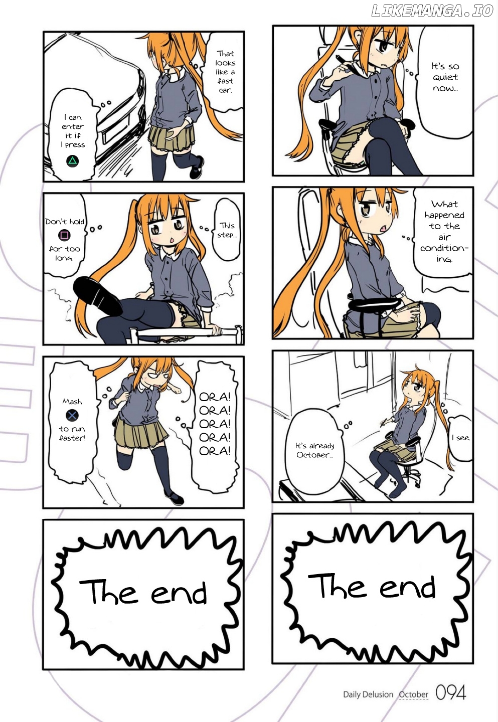 Jibun ga Twintail no Kawaii Onnanoko da to Omoikonde, Kyou no Dekigoto wo 4koma ni Suru chapter 9 - page 2