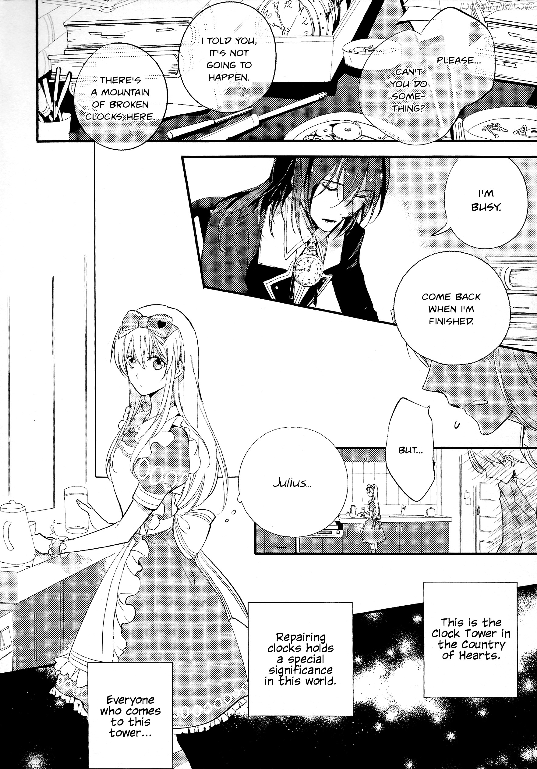 Koi to Arashi to Hanadokei - Heat no Kuni no Alice - Wonderful Twin World chapter 1 - page 9