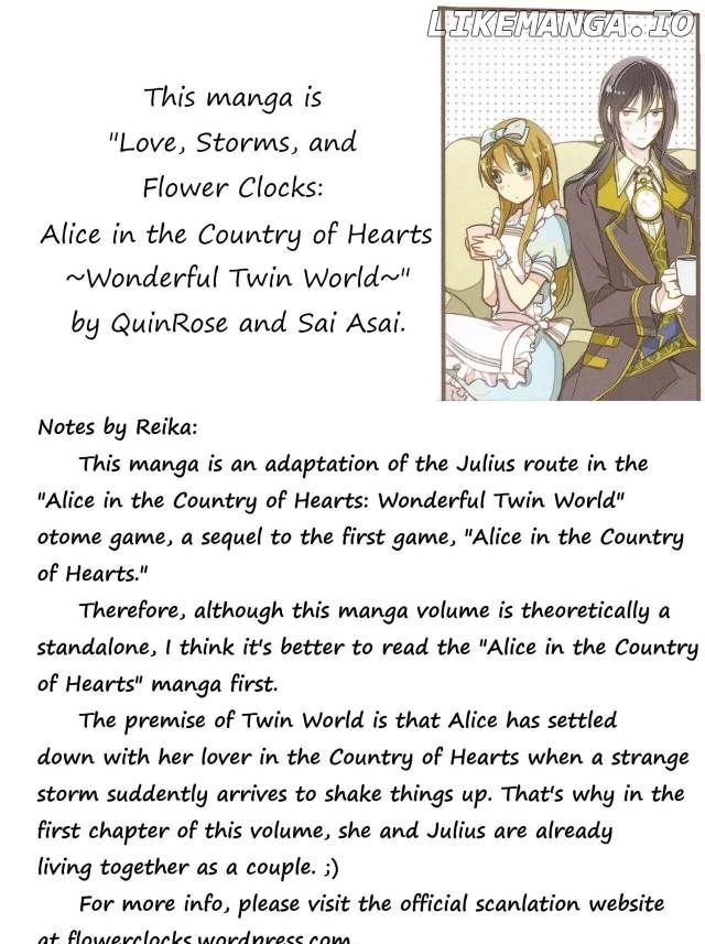 Koi to Arashi to Hanadokei - Heat no Kuni no Alice - Wonderful Twin World chapter 4.2 - page 25