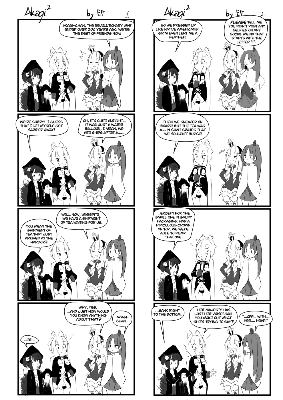 Azur Lane - Akagi² (Doujinshi) chapter 17 - page 1
