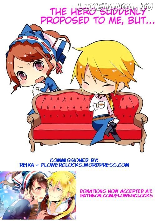 The hero suddenly proposed to me, but . . . chapter 10.2 - page 1