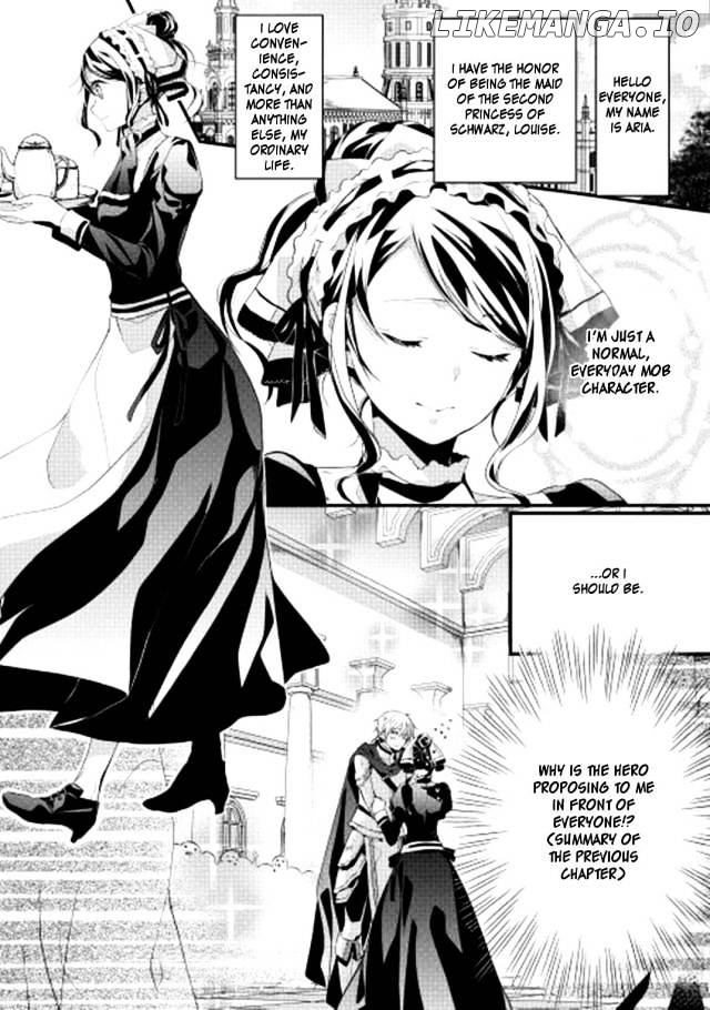 The hero suddenly proposed to me, but . . . chapter 2 - page 1