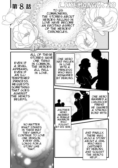 The hero suddenly proposed to me, but . . . chapter 8 - page 1