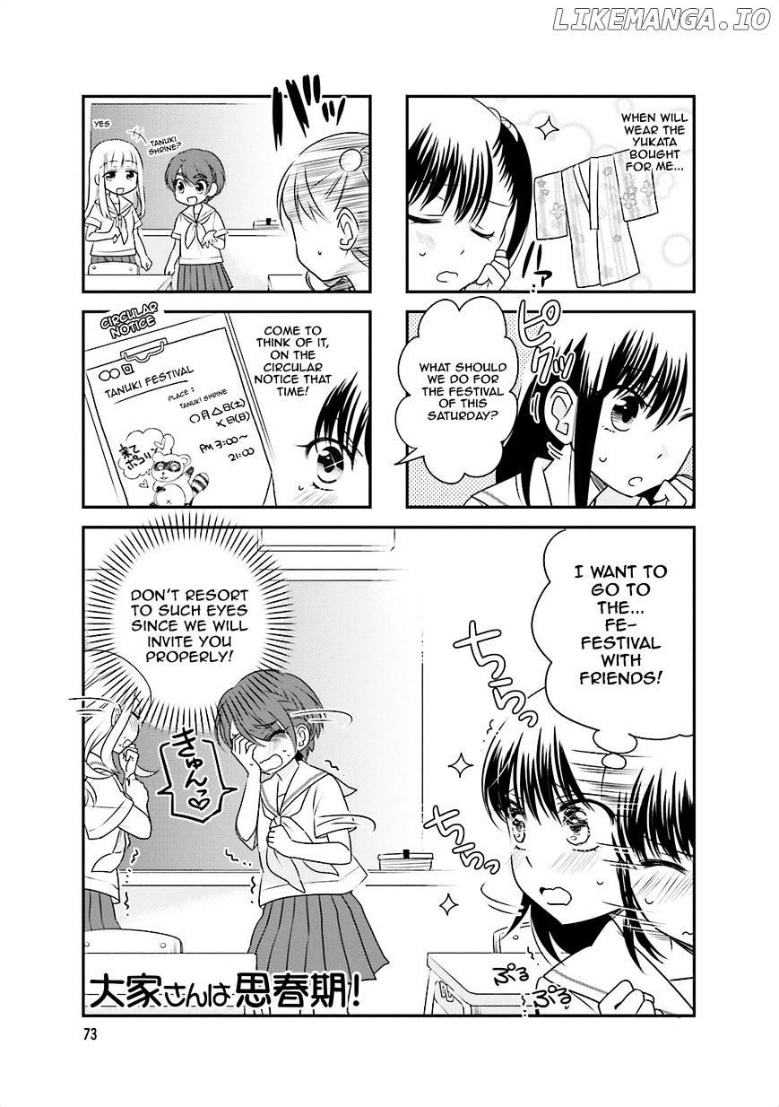 Ooya-san wa Shishunki! chapter 25 - page 1