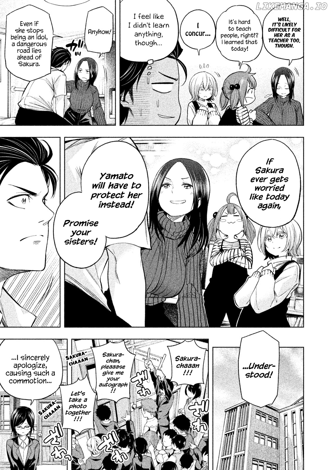 Why are you here Sensei!? chapter 68 - page 14