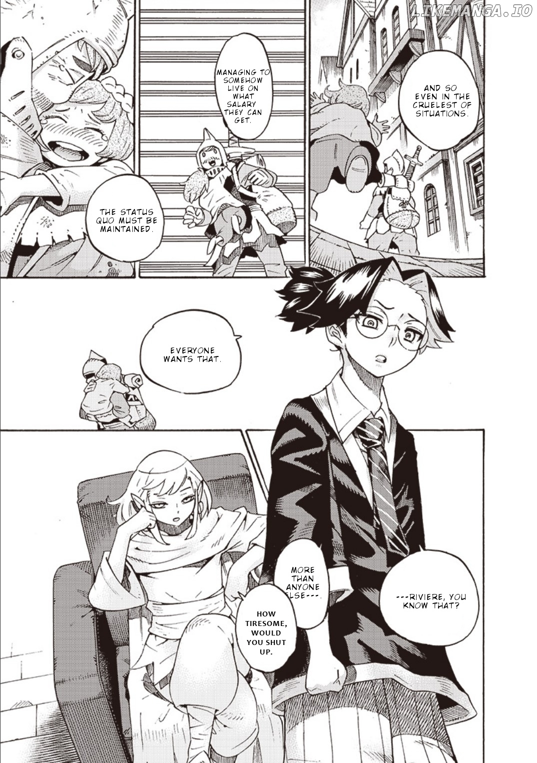 Lycanthrope Bouken Hoken chapter 39 - page 10