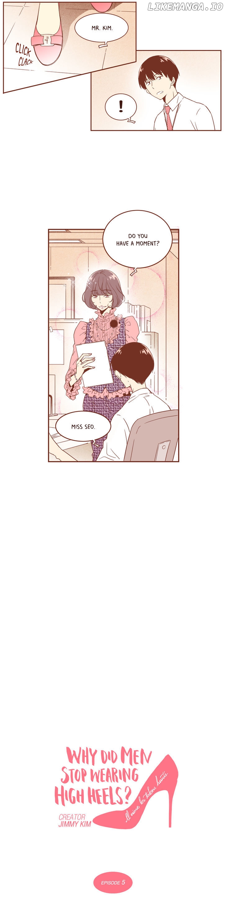 Why Did Men Stop Wearing High Heels? chapter 5 - page 3