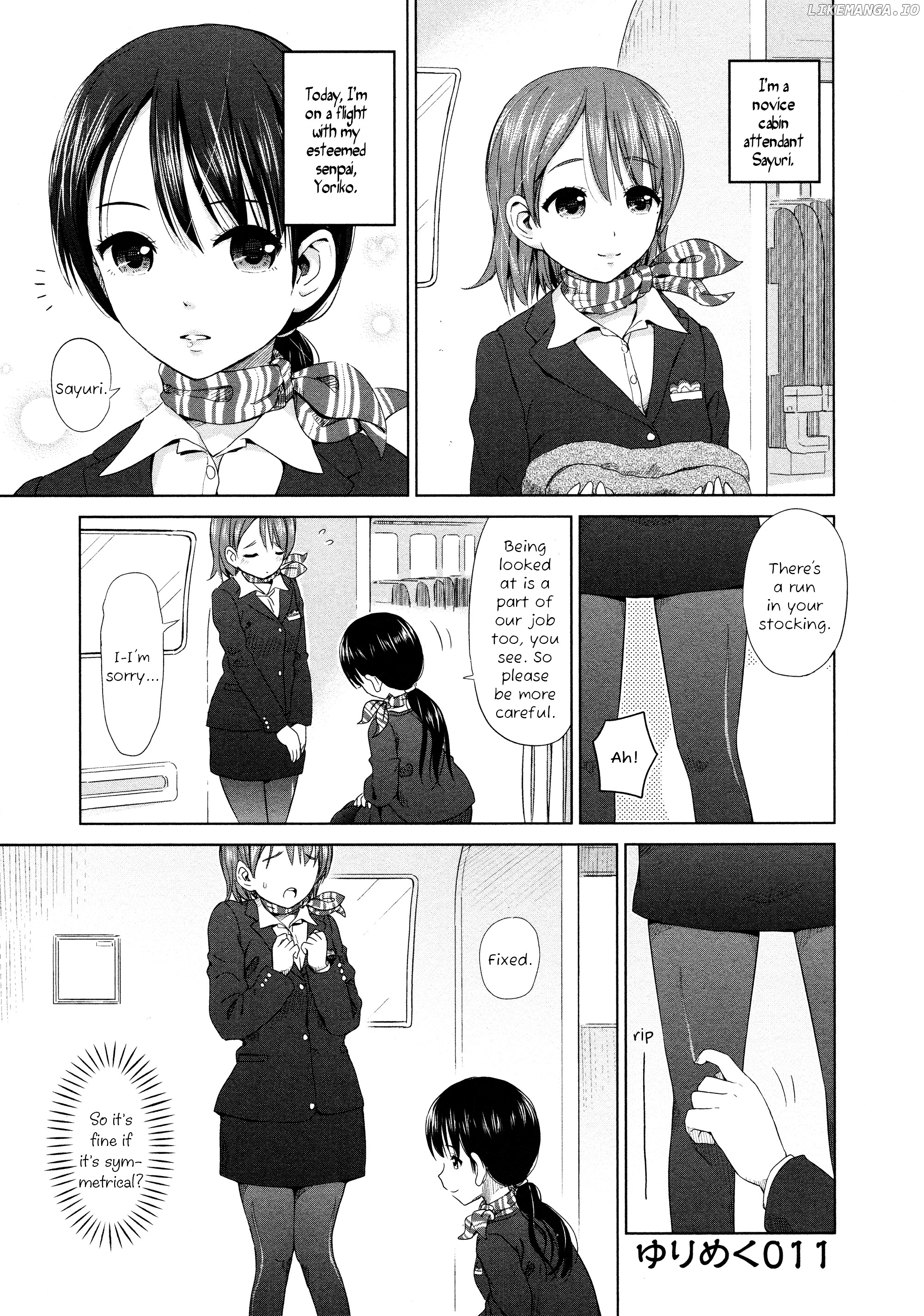 Yuri Mekuru Oshigoto chapter 11 - page 1