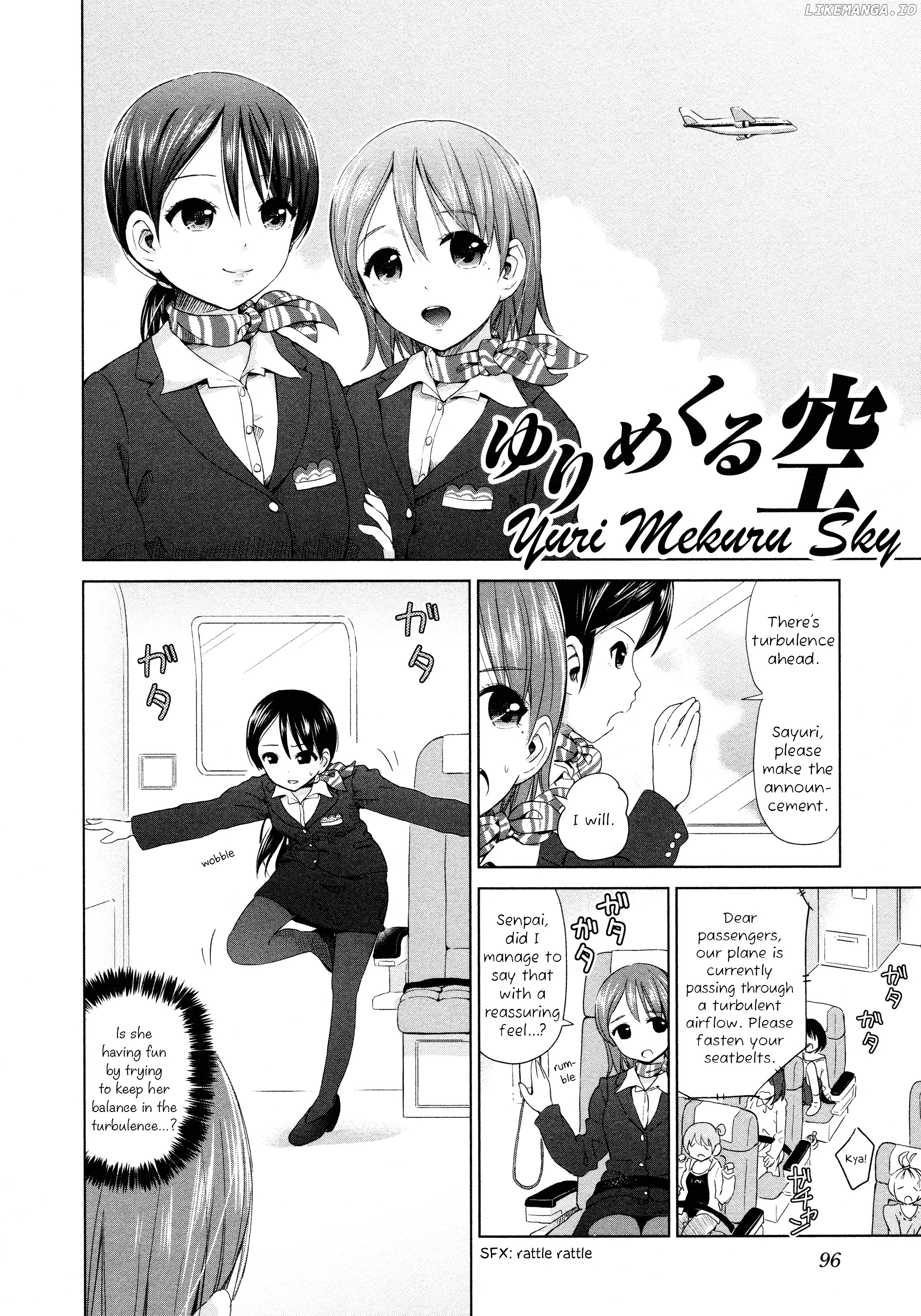 Yuri Mekuru Oshigoto chapter 11 - page 2