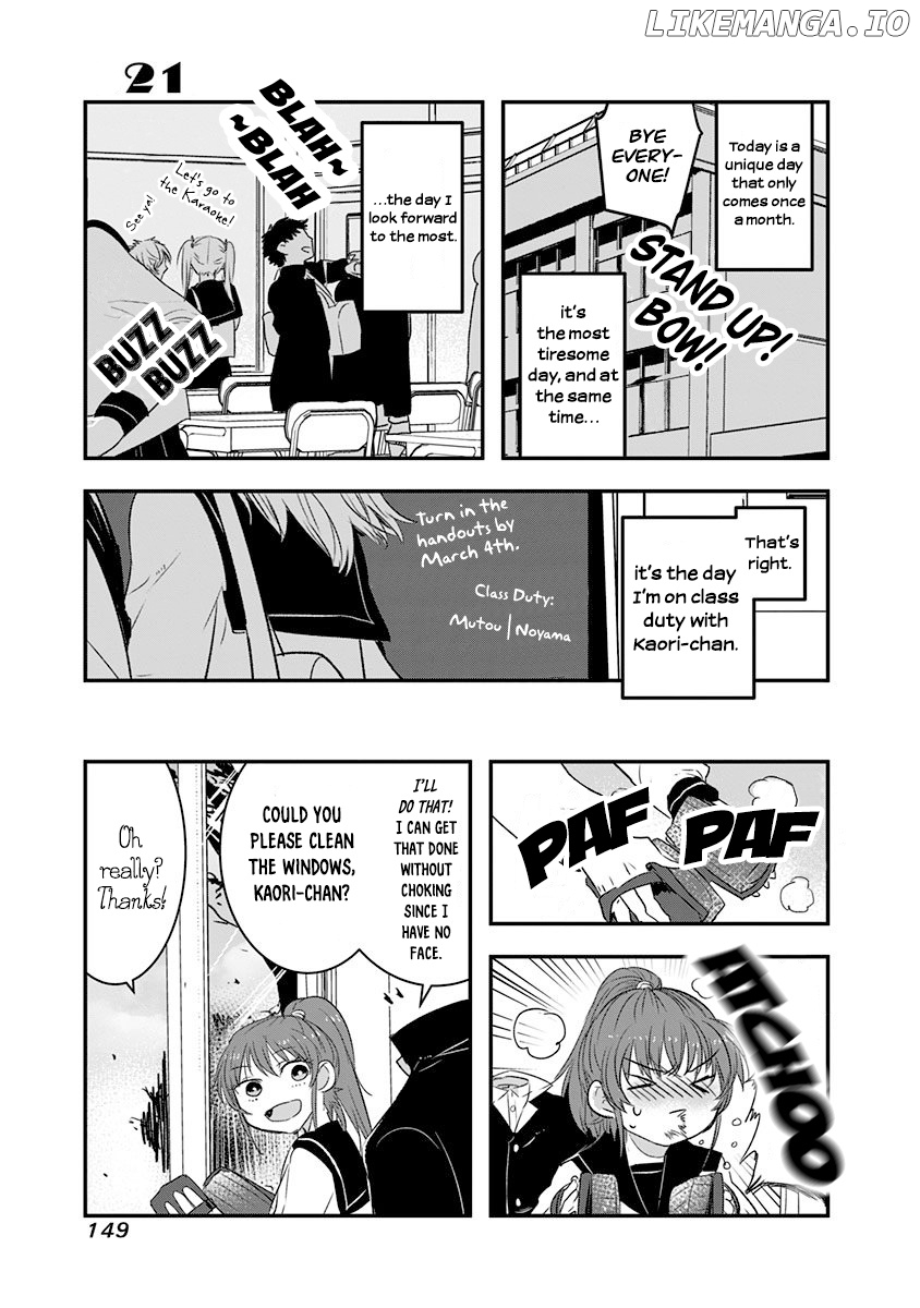 Kanojo Ni Awaseru Kao Ga Nai chapter 21 - page 1